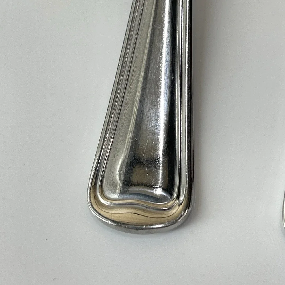Gorham Monet 18/8 Glossy Stainless Dinner Forks 3 Piece Flatware Discontinued